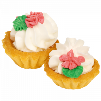 Gebäck Körbchen Baiser "Korzinka"